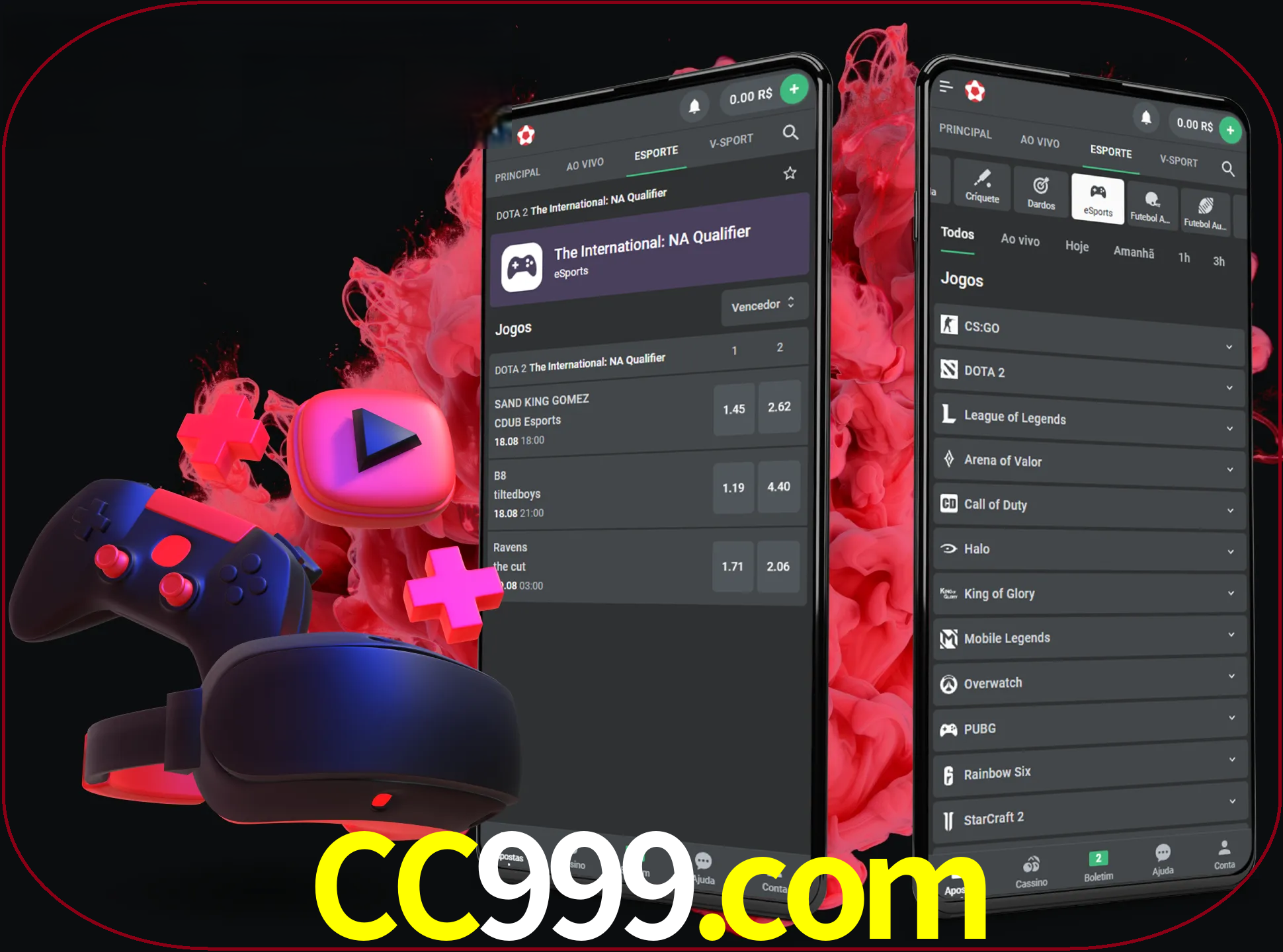 Para ter a aplicação móvel cc999 no seu smartphone, basta descarregar o ficheiro apk e seguir as instruções.